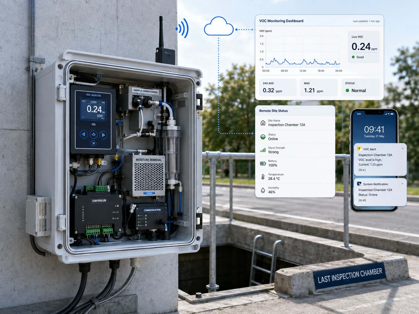 Remote VOC Monitoring Solutions