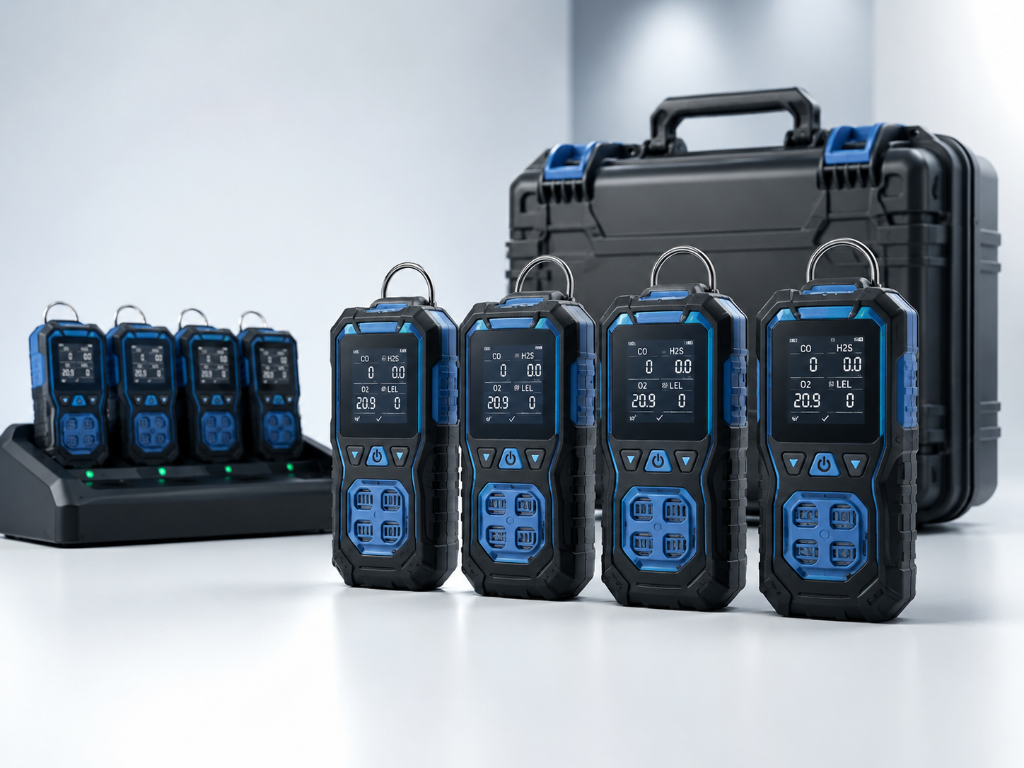portable gas detector lineup